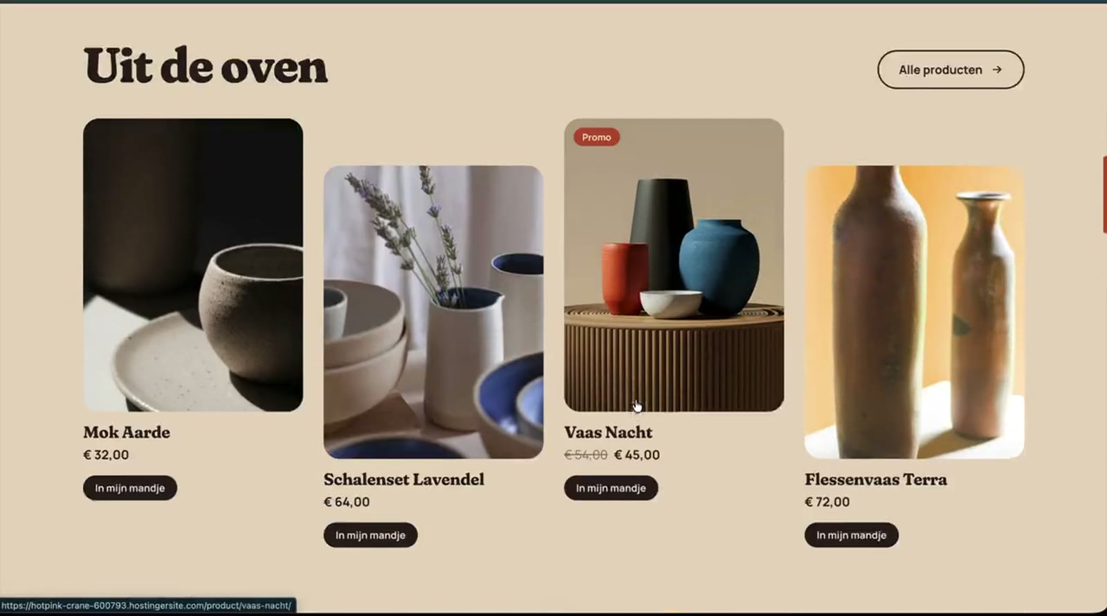 Studio Klei website, screen 1